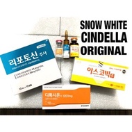 5 SET ECER SNOW WHITE Premium Infus Whitening Garansi Original Korea
