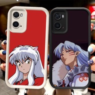 J-74 InuYasha Soft Case for OPPO A76 K10 Realme 9i A36 A57S A77S A77 A57 A96 Cover