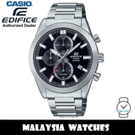 (OFFICIAL WARRANTY) Casio Edifice EFB-710D-1A Quartz Analog Stainless Steel Case & Strap Men's Watch