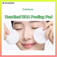 Celimax Heartleaf BHA Peeling Pad 125ml Exfoliating Toner Pad