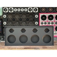 Empty Cabinet 6.5-Inch Center Box 4 Pieces 4-Inch Plate Tweeter 4