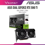ASUS Dual OC NVIDIA RTX 5060 Ti 8GB GDDR7 128bit PCIe Graphics Card | DLSS 4 | NVIDIA Blackwell Arch