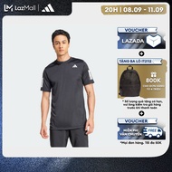 adidas Quần vợt Áo Thun Tennis Club 3 Sọc CLIMACOOL Nam Đen JG0978