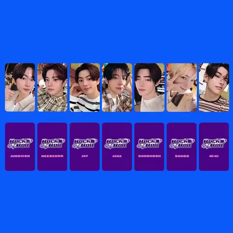 KPOP Heeseung Jungwon Sunoo Selfie Lomo Cards Sunghoon Jake Jay Fashion Membership Photocards New Po