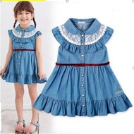 ( Clearance 2yr Old ) Blue Dress For Kids B&G001