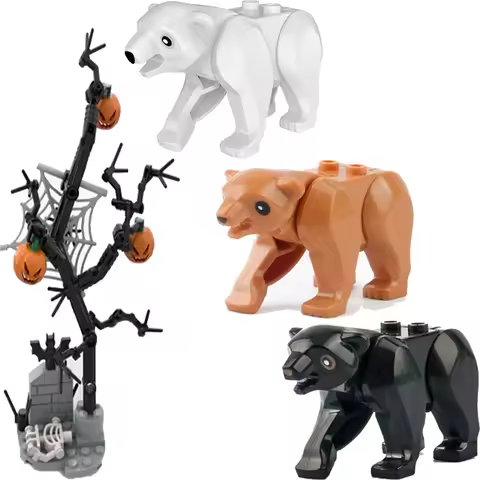 Factory Outlet!!! Halloween Bear Shining Scream Silent Hill Stephen King's It Model Building Block T