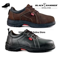 ORIGINAL Black Hammer Ladies Low Cut With Shoelace Safety Shoes BH 3887 / kasut safety perempuan