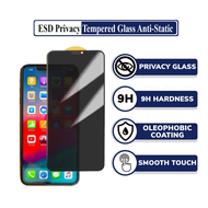 Tempered Glass Esd Anti Static Xiaomi Redmi Poco Phone C3 C31 C50 C51 C40 C55 C65 Privacy Spy TG