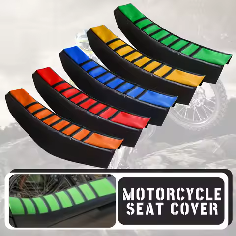 Motorcycle For Kawasaki KX KLX KDX 65 85 100 125 150 250 450 F R S SR D-TRACKER Rubber Soft Seat Cov