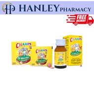 CHAMPS KIDS D-WORMS 200MG TABLETS/ CHAMP D-WORM 10ML SUSPENSION
