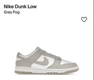 DUNK LOW GREY FOG🩶🤍❤️‍🔥dunk low{Grey Fog}