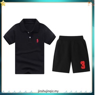 【🇲🇾Ready Stock】RL Cotton  & Shorts Set Baby Toddler Boy Kids Clothing Baju Bayi Budak Lelaki