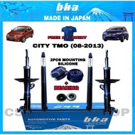 EL BKA HONDA CITY TMO ABSORBER FRONT / REAR + MOUNTING SILICONE + BEARING SUSPENSION MADE IN JAPAN