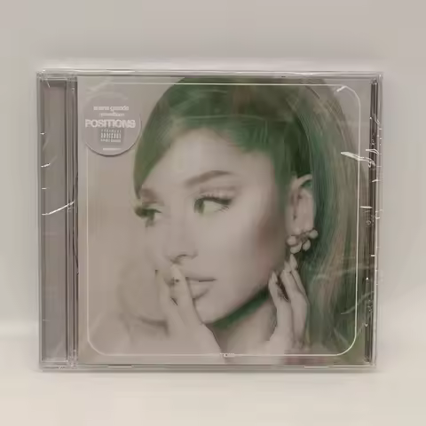 Classic POP Ariana Grande Music Record CD Positions Album Ari Cosplay Compact Disc Walkman Car Sound
