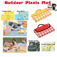 Kalis air 200x300cm Perkelahan Luaran Oxford Tikar Perkhemahan Lipat Outdoor Picnic Oxford Camping M
