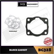 T328 BG328 Block Gasket Brush Cutter Mesin Rumput Ogawa