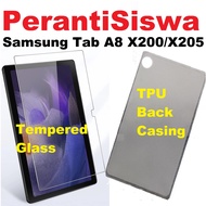 Tempered Glass Peranti Siswa Samsung Tab A8 10.5 X205 Tint PerantiSiswa Screen Protector Film BlueRa