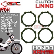 GPC Clutch Lining XRM 110, Wave 100, 110, Alpha, C100N, XTZ125 CASH ON DELIVERY