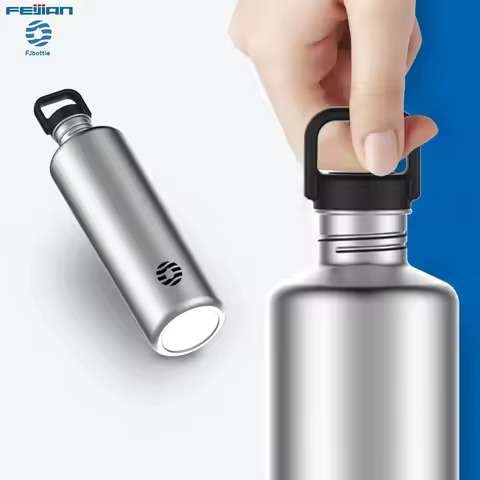 Fjbottle Stainless Steel Water Bottle 2L Outdoor Travel Cycling Sports Water Bottle Large Capacity L