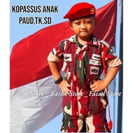 HIGH QUALITY Kopassus Shirt for Boys with TNI AURI Camouflage Design