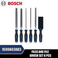 Bosch 1600A03AD3 Files And File Brush Set 6 Pcs