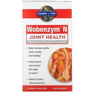 美國Garden of Life, Wobenzym N 關節健康 400片腸溶片