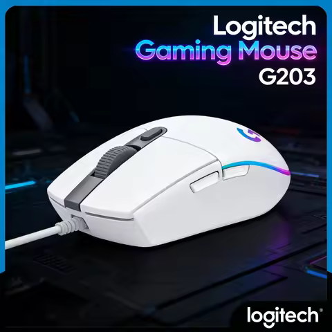Logitech G203 - 85g of Comfortable Gaming Power