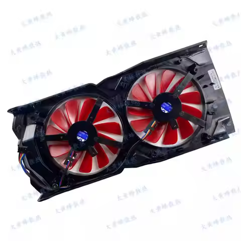 The Frame and fans for XFX RX570 RX580 2048SP Graphic Video Card