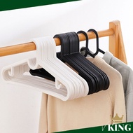 [10 PIECES] CLOTHES HANGER CLOTH HANGER SKIRT HANGER TROUSER HANGER ANTI SLIP SHIRT HANGER CLOTHES P