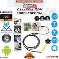Ready gan Kamera USB Endoscope Borescope Kamera Micro Kecil IP67 Waterproof 5 Meter 6 LED Suport And