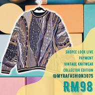 RM98 SHOPEE LOCKED LIVE VINTAGE KNITWEAR COLLECTOR EDITION'S.