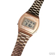 Sports ┋[HOT]LADIES WATCH -jam tangan perempuan-casio viral- casio diamond-square-jam retro-rosegold