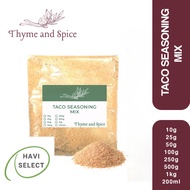 [POUCH] Taco Seasoning/ Tacos Seasoning 25 50 100G - Seasoning️