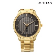 Titan Regalia Opulent Black Dial Watch for Men