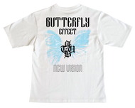 T-HUB เสื้อยืดโอเวอร์ไซส์ oversized T-shirt - Butterfly1