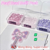 DAIJI Pearlescent Perler Bead, Handmade 2.6mm Perler Beads, Gifts 23 Colors Heat Press Handmade DIY 