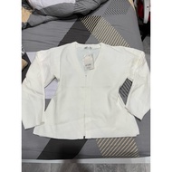 Kukai ansel knit cardigan in white