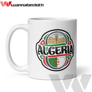 Algeria Mug Algeria Glass Mug World Country Souvenir Cup Print Custom Mug Print Mug