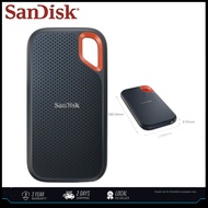 SSD แบบพกพา SanDisk Extreme 1TB - 4TB - USB-C 1050เมกะไบต์/วินาทีการออกแบบที่ทนทานด้วยคะแนน IP55ที่ส