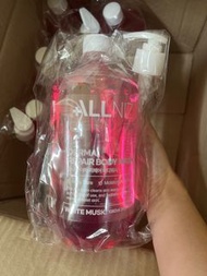 現貨 韓國 ALLNIZ 水嫩爆棚白麝香香水沐浴乳 1080ml