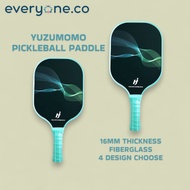 YUZUMOMO Pickleball Paddle Set 16mm Fiberglass | USAPA Certified Paddle for Beginner / Paddle Pickle