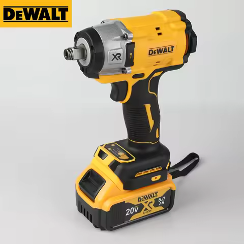 DEWALT DCF922B 20V MAX Brushless Impact Wrench 1/2" Compact With LED Light Precision Control Tool On