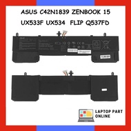 ASUS ZENBOOK C41N1839 15 UX534 UX534F UX563 UX533 Q537FD LAPTOP BATTERY