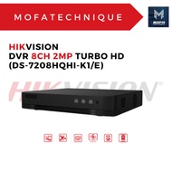 HIKVISION CCTV DVR 8CH Turbo HD 8 Channel 2MP-4MP DVR DS-7208HQHI-K1/E