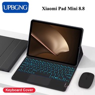 Touch Backlight Keyboard Case for Xiaomi Pad Mini 8.8 Inch Redmi K Pad Wireless Bluetooth Keyboard C