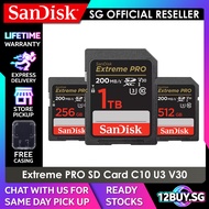 SanDisk Extreme PRO SD Card UHS-I 200mb/s 256GB 512GB 1TB DXXD 12BUY.SG