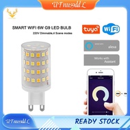[UTnus9ddL.ph] G9 6W Smart LED Bulbs, Tuya WiFi, Voice Controlled, Dimmable Halogen Light Equivalent