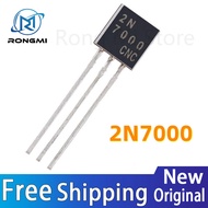 50pcs 2N7000 TO92 N-channel Enhancement Mode Field Effect Transistor Brand New Free Shipping In Stoc