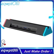 eQQFor Switch 2 Dock Station 4K@120Hz -Compatible USB & Type C Ports Enhanced Gaming Performance Acc