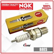 YAMAHA NGK Spark Plug 125Z Y125ZR/RXZ Mili/Catalyzer (B8ES)100% Original NGK